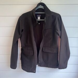 Patagonia women’s med brown coat